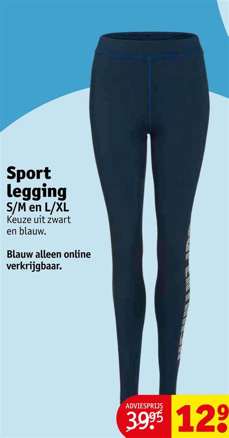 Sportlegging aanbieding bij Kruidvat .